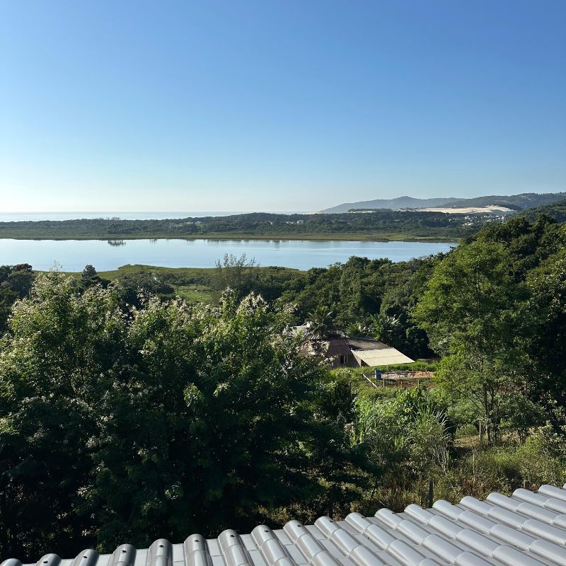 Casa com Belíssima Vista p/ Lagoa, Dunas e Mar, Costa de Macacu | Garopaba - SC