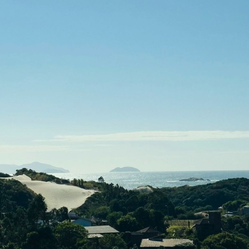 Lindo Terreno com Vista Privilegiada p/ Mar e Próximo às Dunas, Siriú | Garopaba - SC